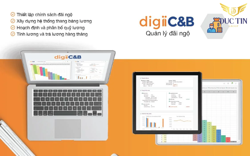 Phần mềm quản lý lương digii C&B