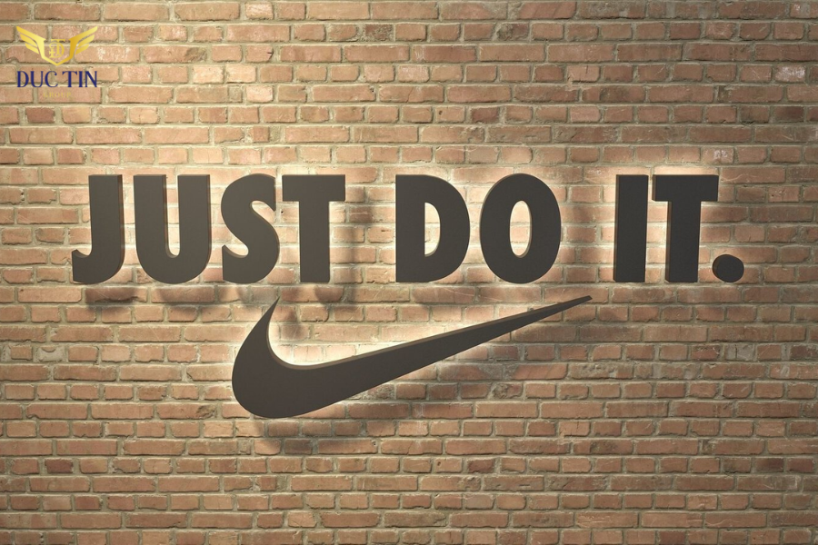 Slogan “Just do it.” của Nike mang đầy ý nghĩa tích cực