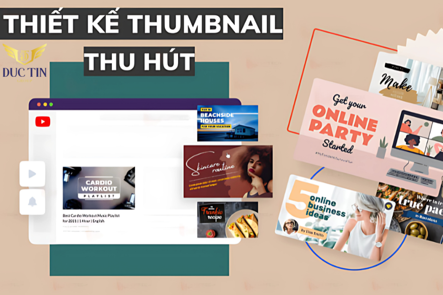 Hướng dẫn cách thiết kế thumbnail ấn tượng